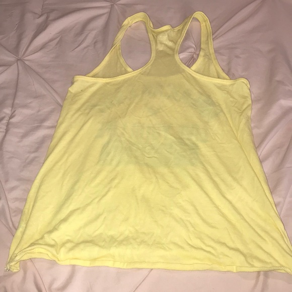 Yellow casual American Eagle tank - Picture 3 of 3